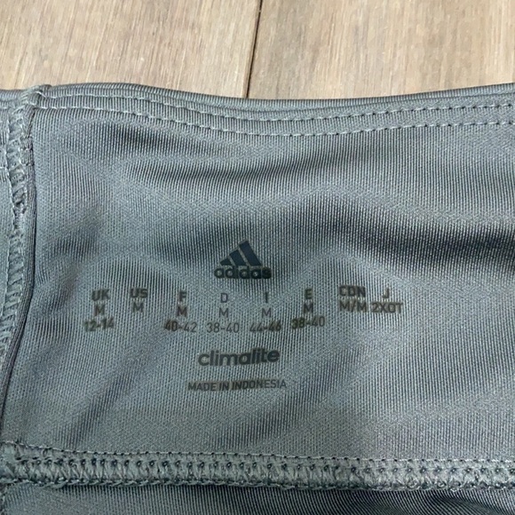 5 for $25 Adidas tight climalite grey‎ pants - Picture 6 of 10